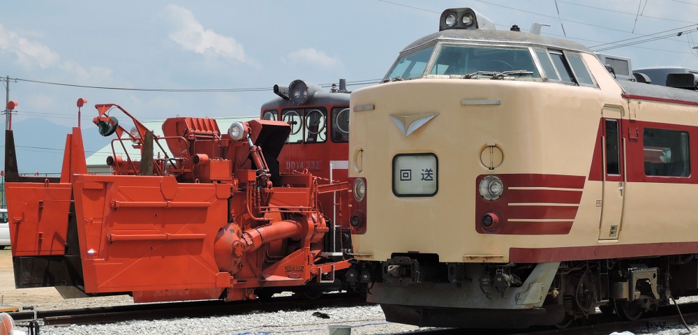 DD14形機関車運転席公開・ 485系特急形電車客室公開｜イベント・企画情報｜新津鉄道資料館